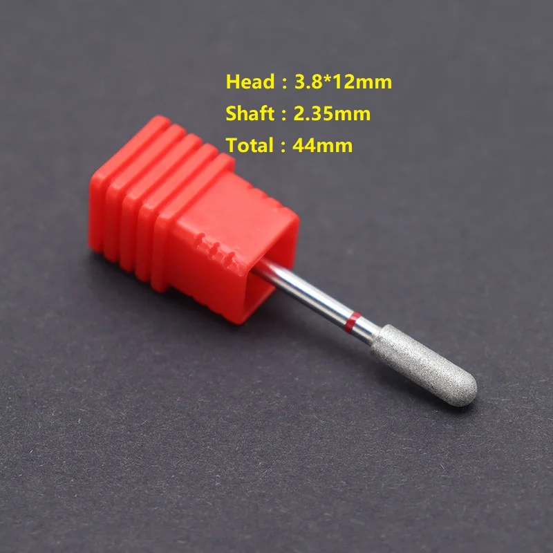 1Pcs Big Diamond Milling Cutters For Manicure Rotary Nail Drill Bit Eletric Pedicure Machine Equipment Cuticle Remove Tools
