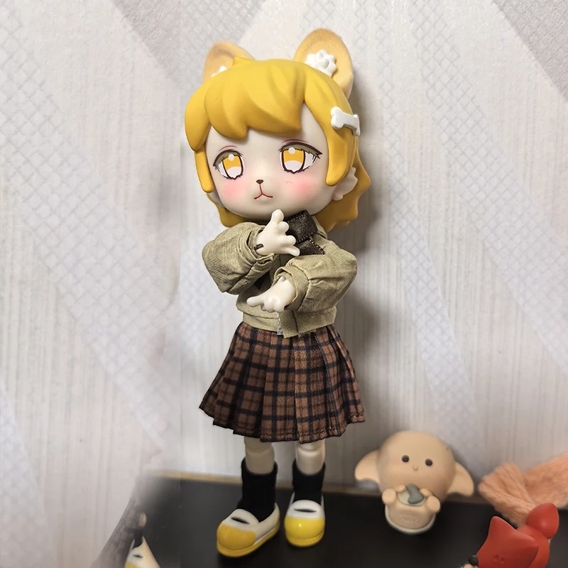 新しいアニメペニーボックスおもちゃ学校幽霊シリーズアクションフィギュアモデル人形置物 1/12 Bjd かわいいデスクトップ飾りかわいいギフト