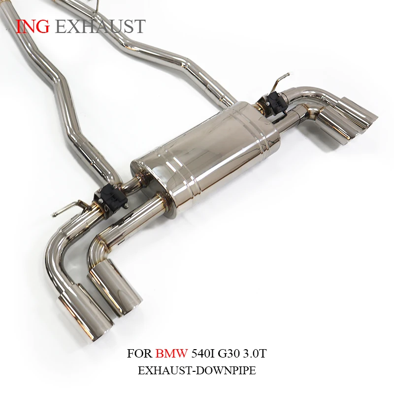 ING Exhaust Ultra Stainless steel Catback for BMW 540i g20 g30 B48 B58 3.0t Car Electronic Remote Valve Sections Upgrade System