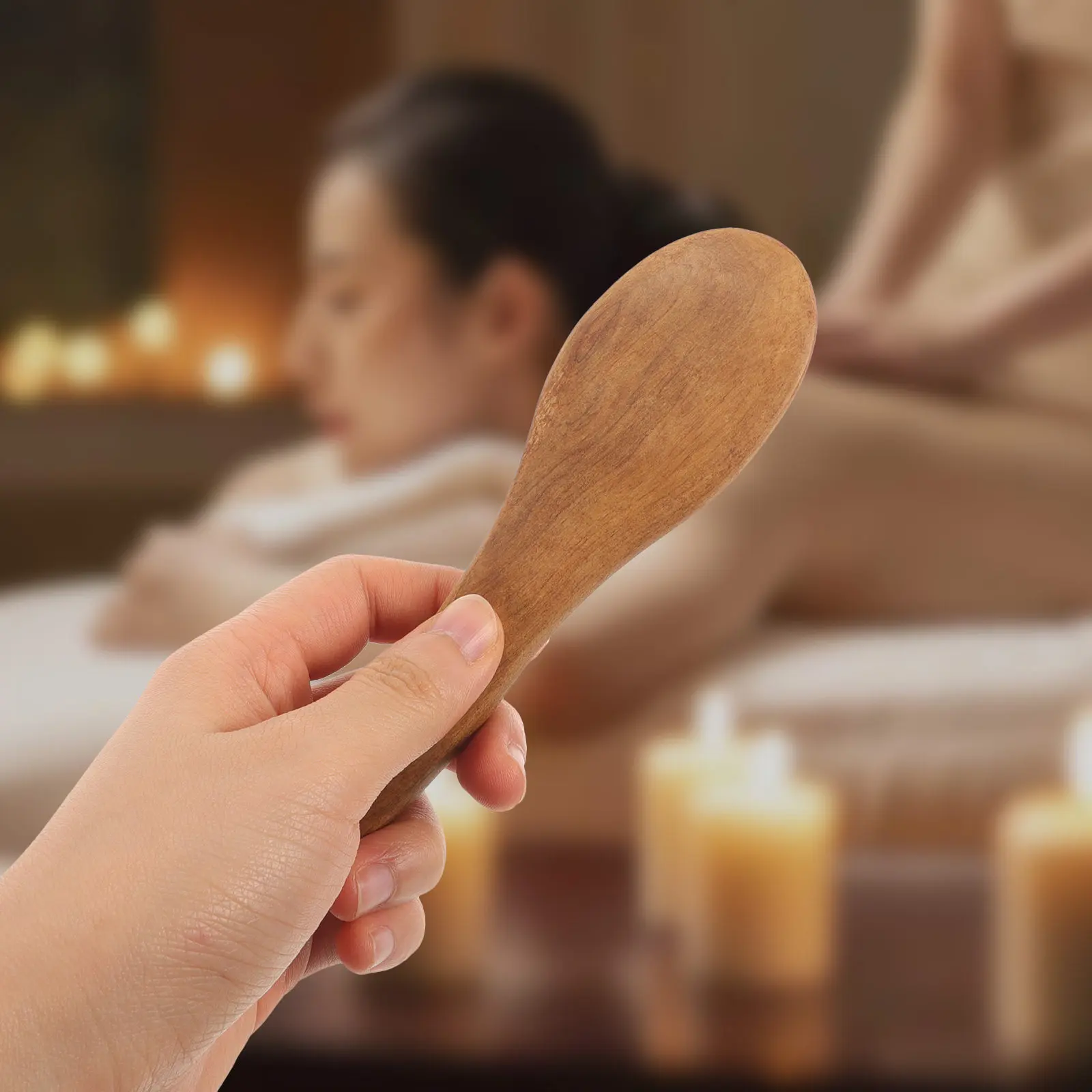 

3Pcs Wood Massage Sticks Multipurpose Acupressure Rods for Body Muscle Foot Smooth Safe Massage Equipment