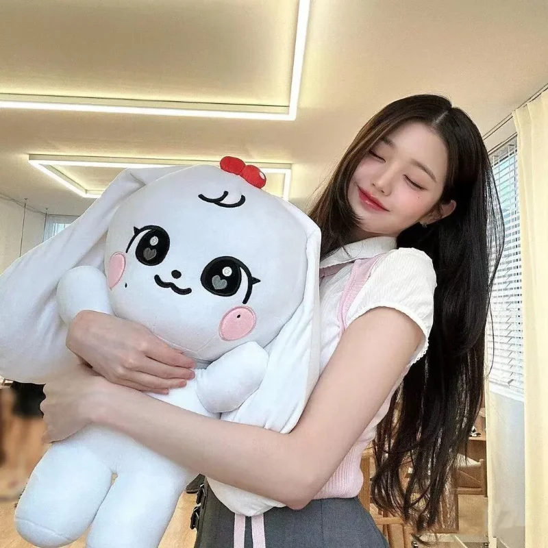 Kpop IVE Cherry Plush Cartoon Doll, Cute Stuffed Pillow, Fan Toy, Decoration Gift, Jang Sang Young, REI GAEUL LIZ Plushies, 40cm