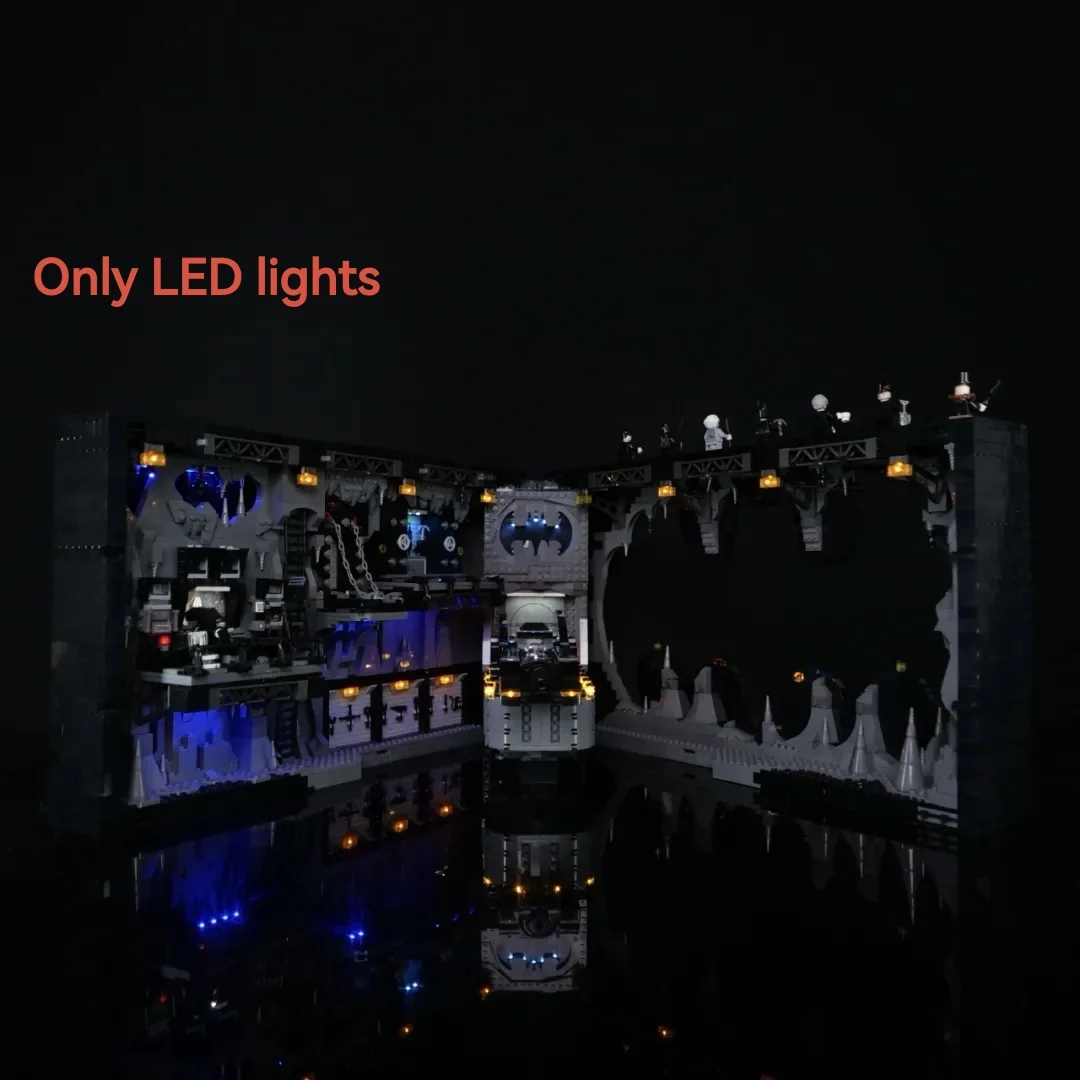 

Набор светодиодного освещения (без модели) для LEGO Batman Batcave Shadow Box 76252 (без строительных блоков)