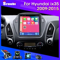 Radio Multimedia con GPS para coche, reproductor con Android 11, 2 Din, Carplay, estéreo, unidad principal, altavoces de Audio, para Hyundai IX35 Tucson 2009-2015, 9,7