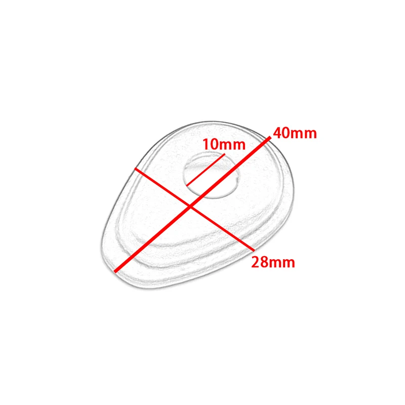 전면 또는 후면 오토바이 방향 지시등 어댑터 스페이서, MT-07 FZ-07 MT-09 FZ-09 MT-10, 4 개