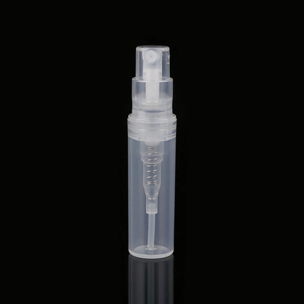 Wholesale 2 3 4 5ml Clear Plastic Perfume Pen Atomizers Clasp Mini Plastic Spray Perfume Bottle Refillable Oil Bottles Atomizer