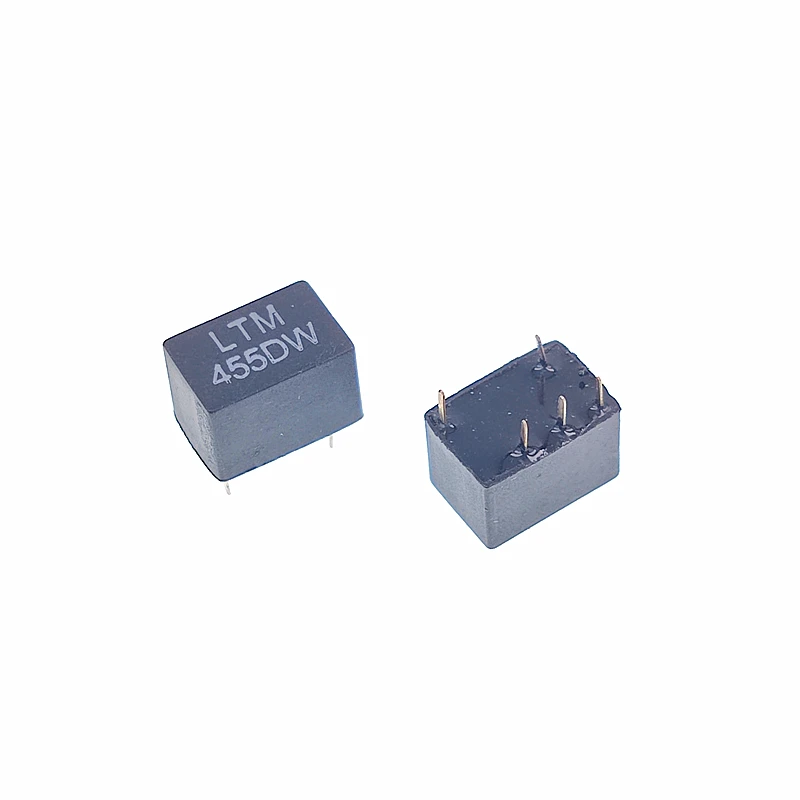10Pcs/Lot LTM455DW LTM455D 455D TOKOB55DC 2+3 5Pin DIP-5 455KHz ceramic filter For communication Signal relay