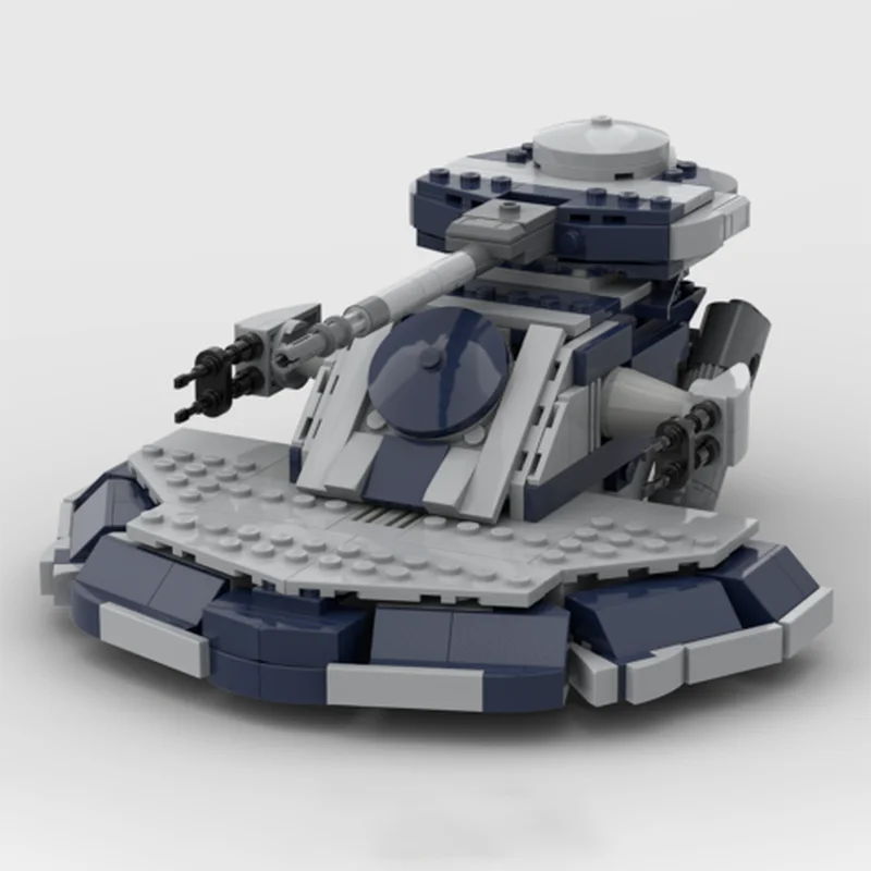 

352 шт. Moc знаменитый фильм и телевидение отделист AAT модель танка DIY сборка строительные блоки игрушки детский подарок на день рождения