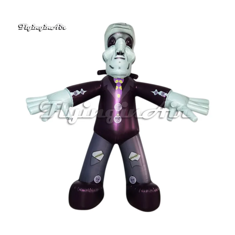 Customized Inflatable Frankenstein Halloween Monster Cartoon Character Balloon For Hallowmas Decoration