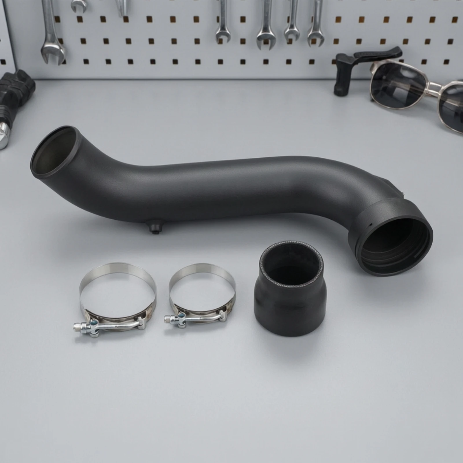 Intake Pipe Kit Automotive Intake Pipe with Silicone Coupler High Performance Sturdy for German Luxury Vehicle Owners