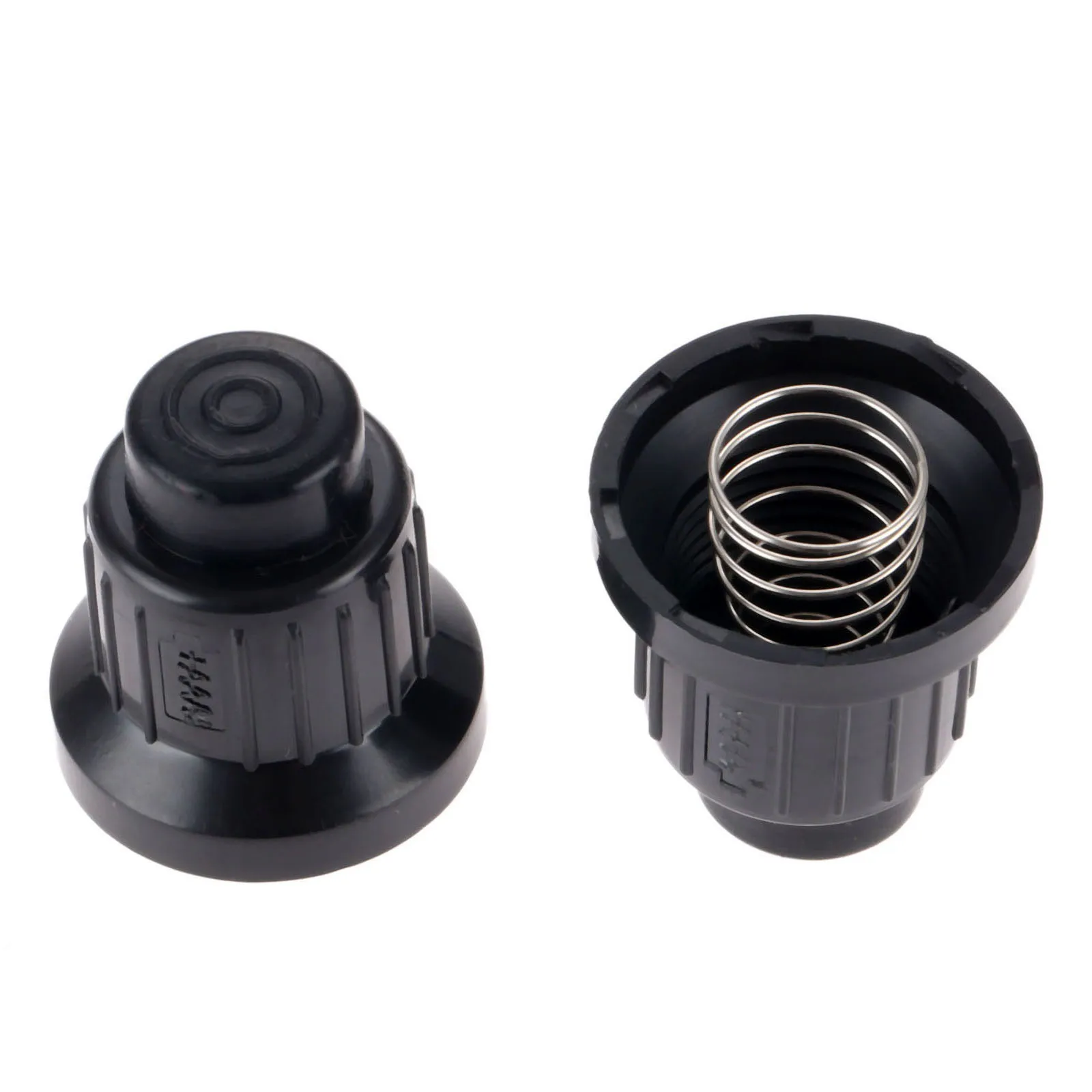 2pcs AAA Battery Pulse Electronic Igniter Push Button Switch Cap  Propane Gas fire Pit Fit 1-6 Outlet Gas Grill BBQ Replacement