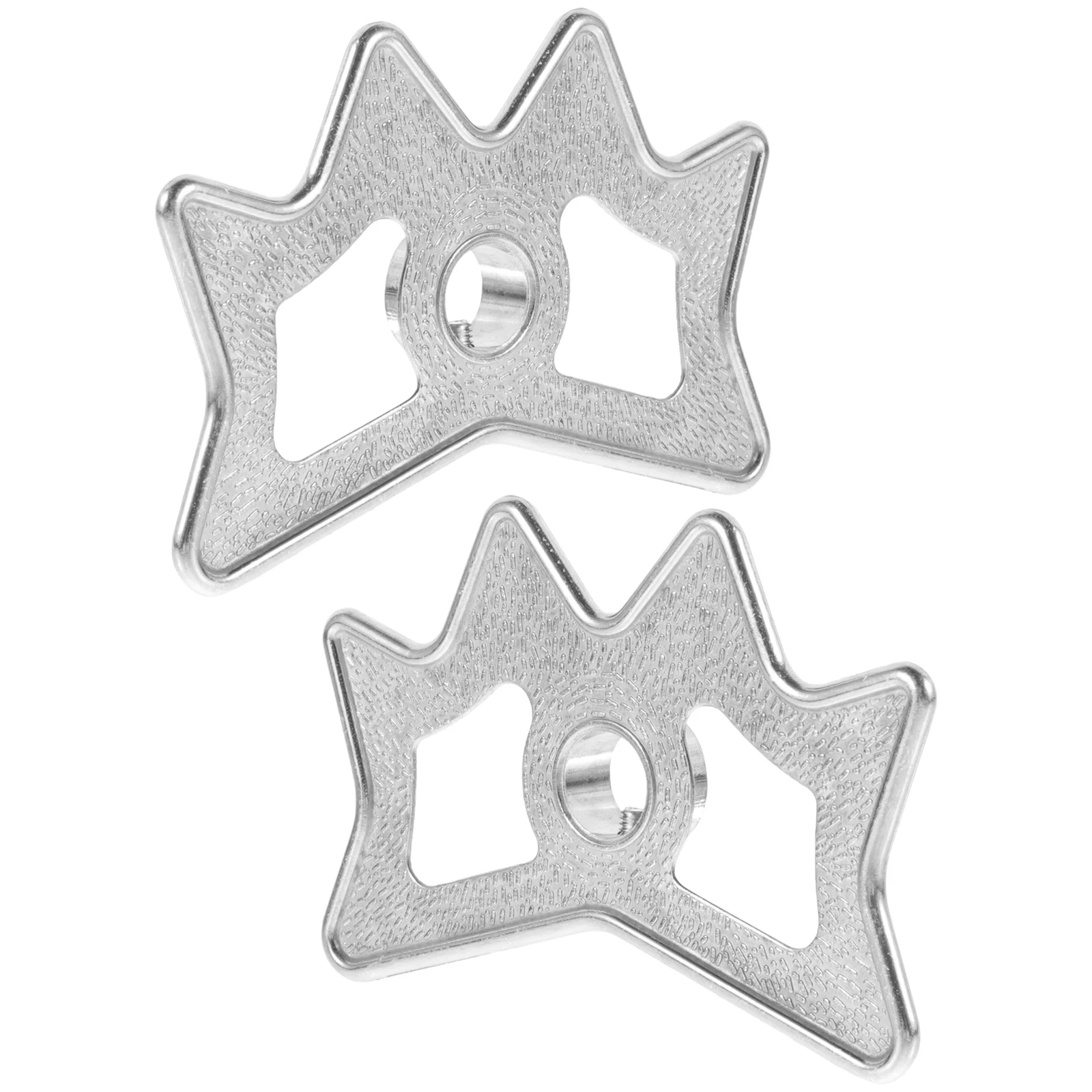 2 Pcs Billiards Stick Bridge Lightweight Silver Rack Pool Rests Snooker Accessories Portable Stable Fit