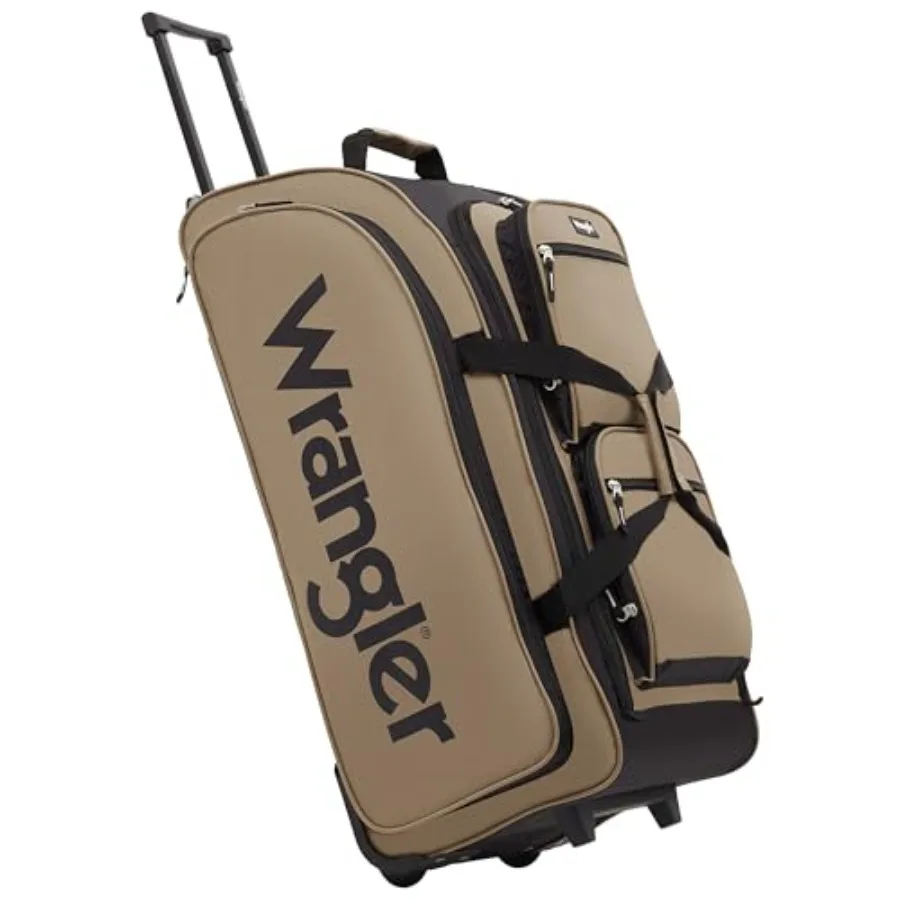 

Wrangler Wesley Rolling Duffel Bag