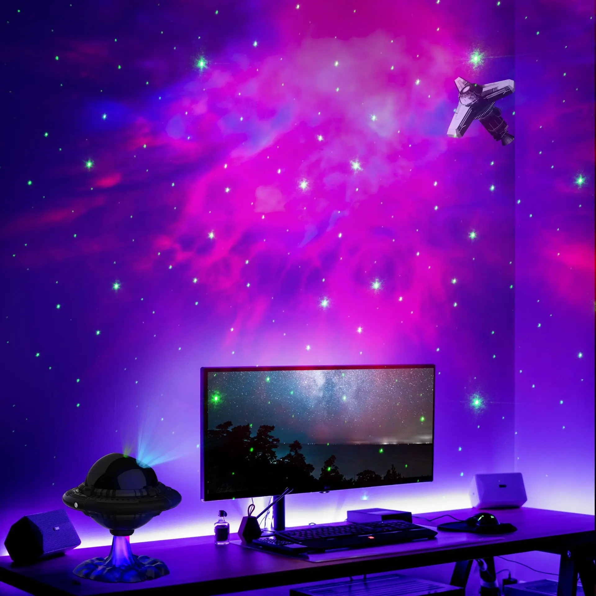 New Product Creative Gift Light Starry Sky Projection Light  Ambient Light Ornament