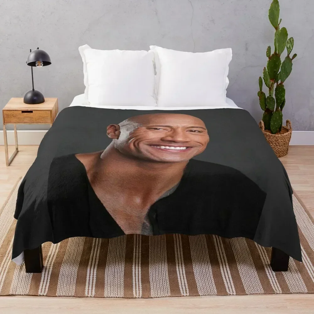

dwayne johnson Throw Blanket Bed linens blankets and throws christmas decoration valentine gift ideas Blankets