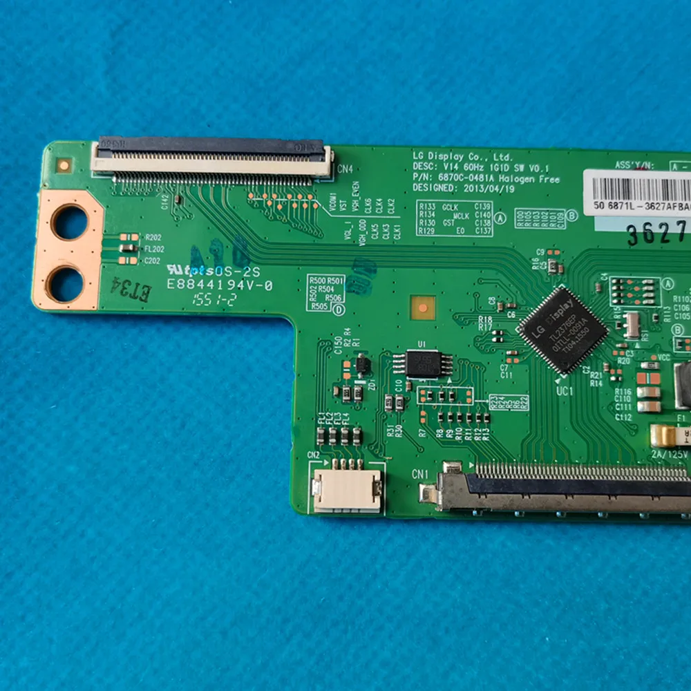 Placa lógica de T-CON, accesorio para televisor de 50 pulgadas, LED50X1800A LED50X1200AF 50R5600PF S50Air 50LF5800 50LF561V-ZF vizon e50-d1, 6870C-0481A 6871L-3627A