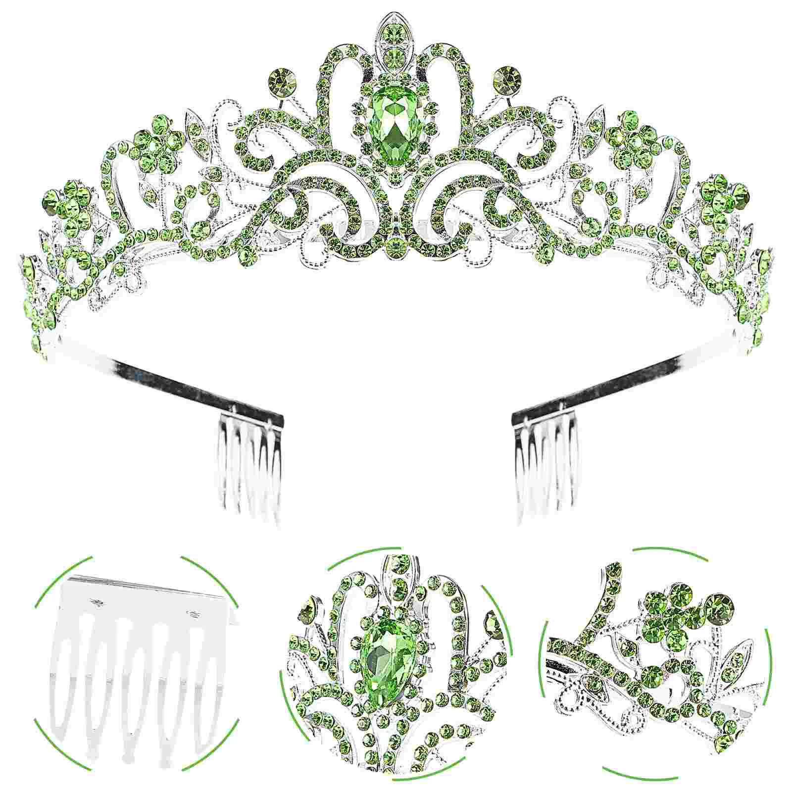 

Bridal Crown Tiara Decoration Retro Head Band Bride Hair Delicate Wedding Dress