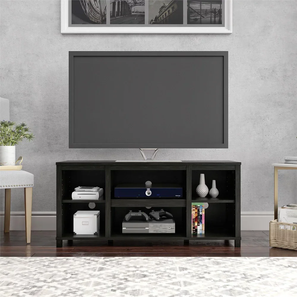 Mueble para TV Mainstays Parsons para televisores de hasta 50", roble negro