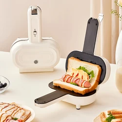 Sandwich machine, toaster, Panini machine, multifunctional spit driver, breakfast machine, toaster, waffle maker multifunctional