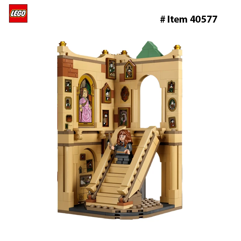 LEGO 40577 Harry Potter Hogwarts: Grand Staircase Building Kit Exclusive Set