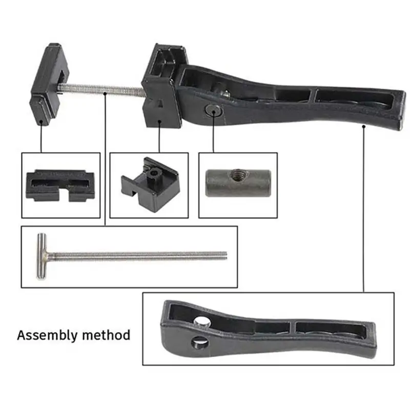 Universal Parts For Hard Tri-Fold Tonneau Cover Pickup Truck Cargo Cover Fixing Kit-X67A