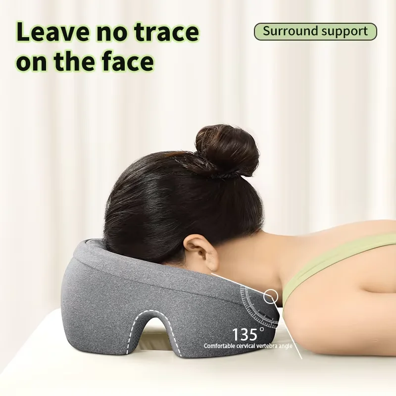 Special Comfortable Breathable Memory Foam Face Pillow for Head for Massage Beauty Salons Body Bed Hole Office Nap Various