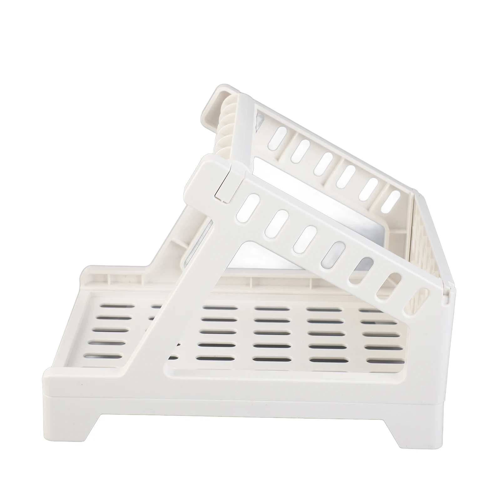 Label Holder Thermal Label Holder for Rolls and Fanfold Labels Compatible with Thermal Printer Desktop Label Printer Withe