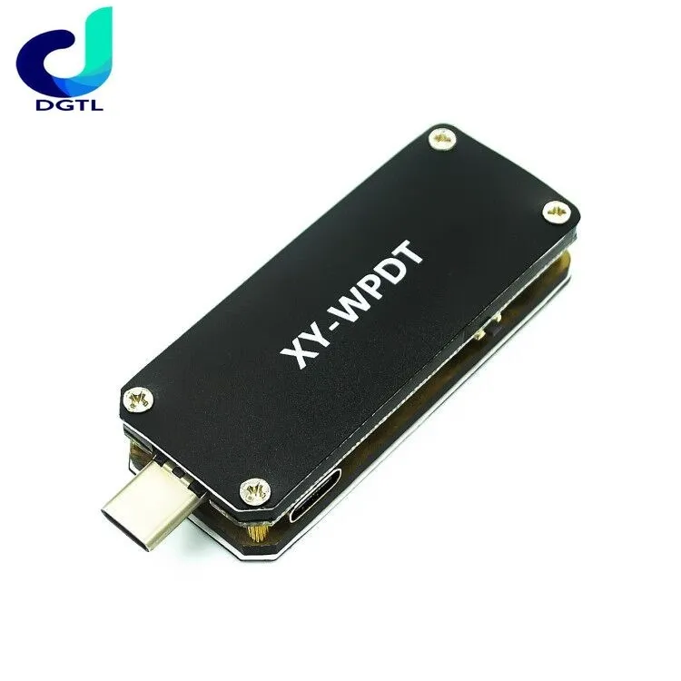 Décour de déclenchement de charge rapide PD type-c, affichage numérique DC, ampèremètre de tension, instrument de test, protocole complet PPS