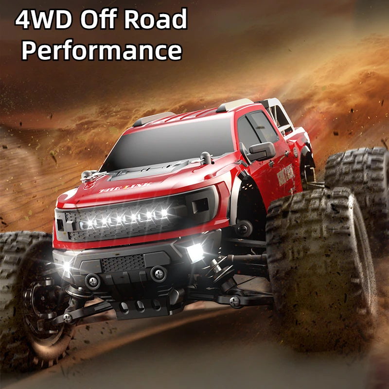 

Raptor RC Cars Full Proportion 4WD High Speed Off-road Vehicle Boy Toys Rc Drift Car Metal Suspension Strong Magnetic Motor Cars