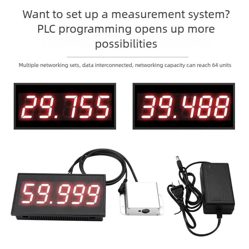 Picture 5: The Analog Quantity Of The Laser Distance Sensor Is Equipped With A Display Screen Which Shows The Real-Time Data Output