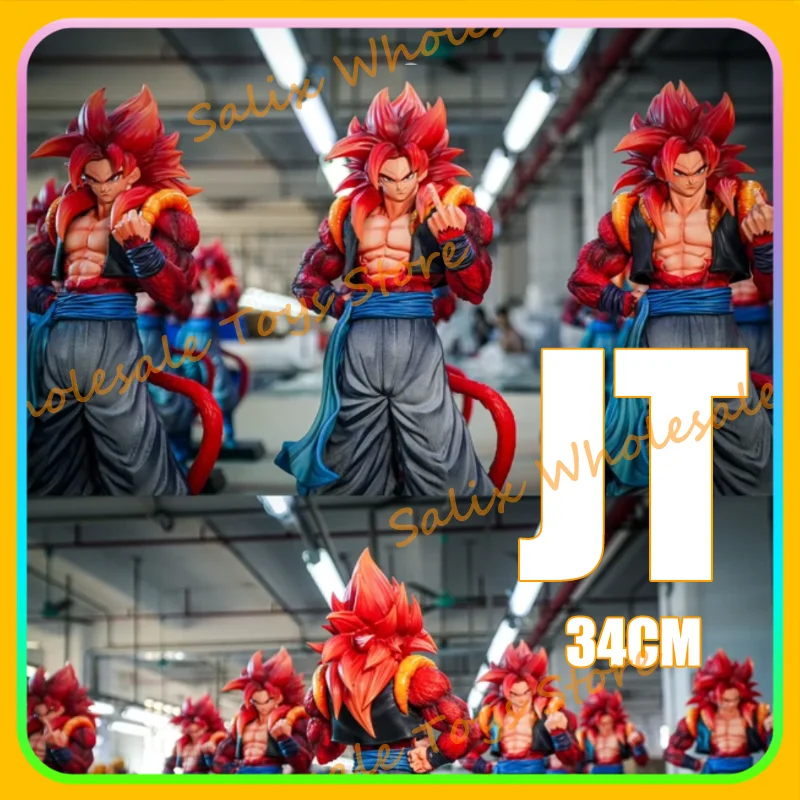 

JT Toys 34cm Np Studio Dragon Ball Ssj4 Gogeta Dragon Ball Anime Figurine Collectible Gk Model Anime Action Figure Toys