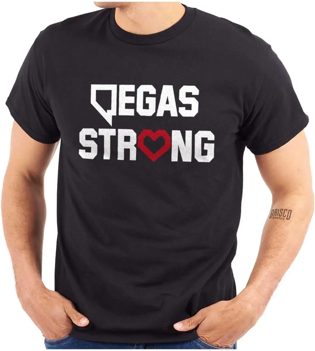 Vegas Strong NV Victim Support Love Graphic T Shirt Men or Women