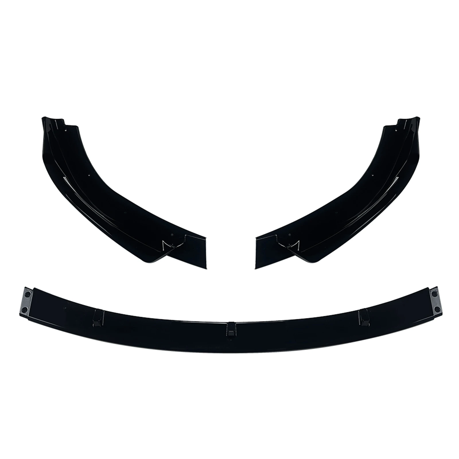 

Car Front Bumper Spoiler Lip For BMW 5 Series E60 E61 LCI 2008 2009 2010 Base Version Glossy Black Lower Splitter Protector