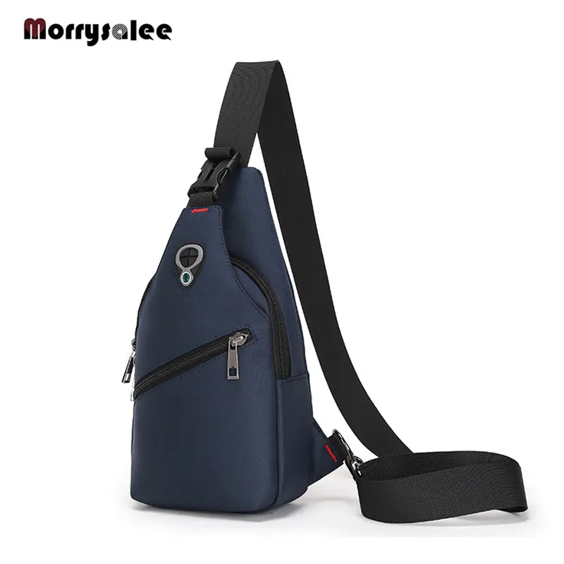 New Male Chest Bag Messenger Shoulder Bag for Teenager Bag Oxford Cloth Fashion Leisure Waterproof Man Handbags & Crossbody Bags