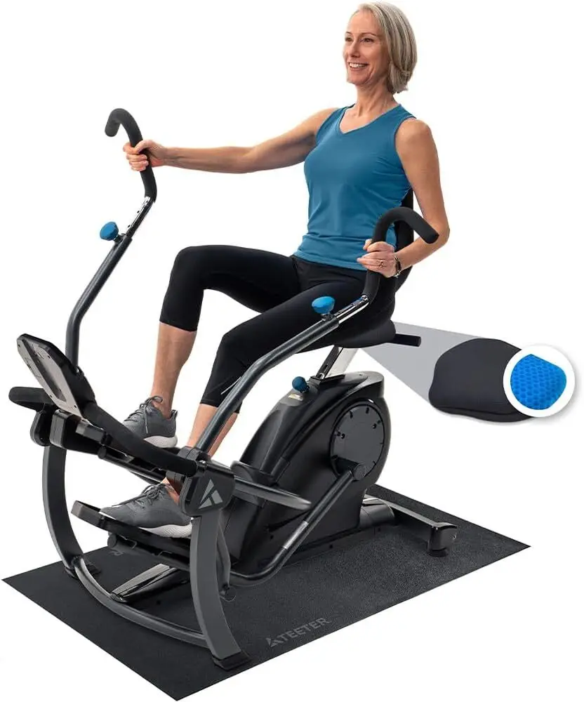 

LT3 Recumbent Cross Trainer Stepper - Zero-Impact Exercise w/Patented Physical Therapy Stride Technology, Whisper-Quiet