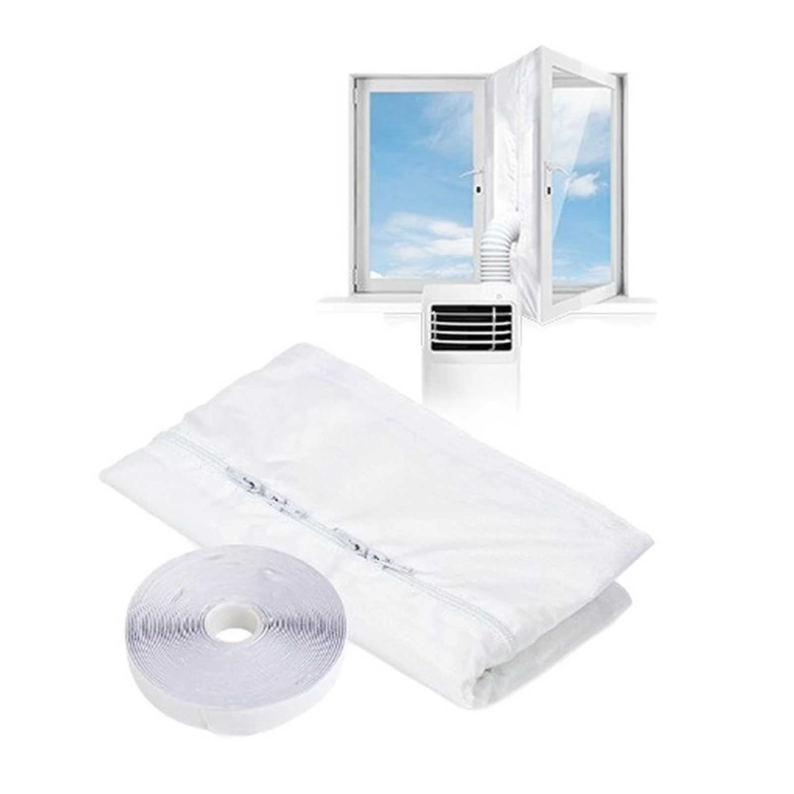 

Окно кондиционера Мобильный оконный кондиционер Уплотнитель окна прочный, одноразовый, открытый, офис