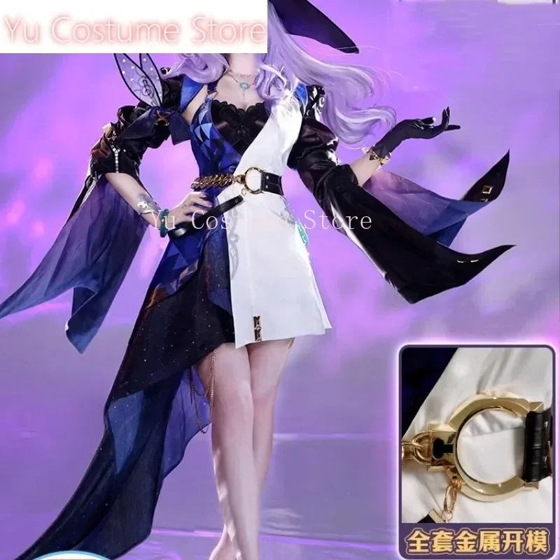 

Yu Costume Honkai: Star Rail Jade Women Cosplay Costume Cos Game Anime Party Uniform Hallowen Play Role Clothes Clothing