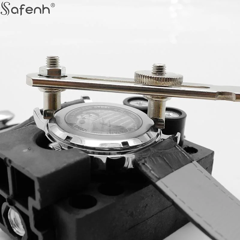 Alloy Steel 53MM Watch Repair Tool Metal Adjustable Back Case Opener Cover Remover Screw For Watchmaker Open Battery Change Tool