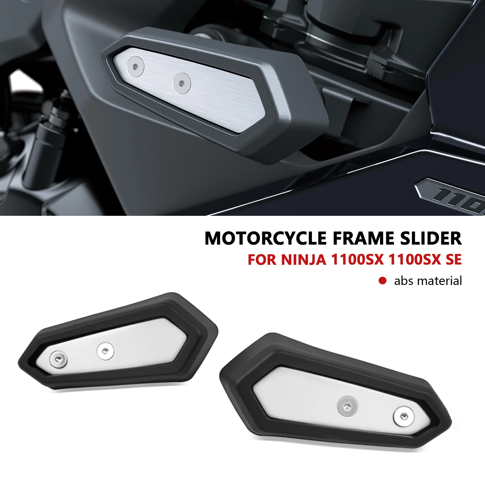 

Для Ninja1100SX 2025 NINJA 1100SX SE мотоцикл защита от падения рама двигателя слайдер обтекатель защита от ударов боковая защита