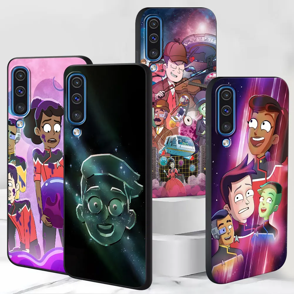 Lower Decks Star Trek Case for Samsung Galaxy A03 A04s A20 A30 A20e A70 A70s A50 A40 A30s A50s A20s A10s TPU Black Phone Cover