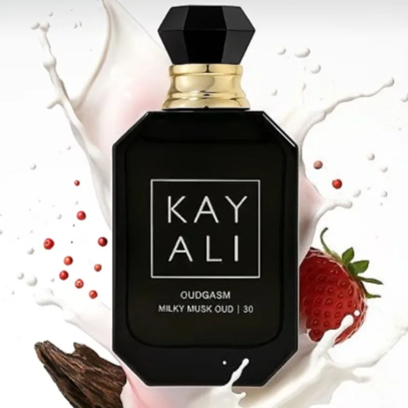 KAYALI 100ml Oudgasm Milky Musk Oud Perfume Eau De Parfum Long Lasting Sweet Woody Musk Vanilla Luxury Unisex Fragrance