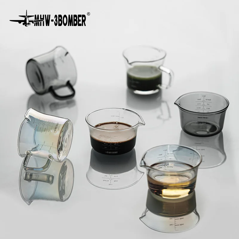 MHW-3BOMBER Espresso Cup Measuring Cup with Scale 120ml