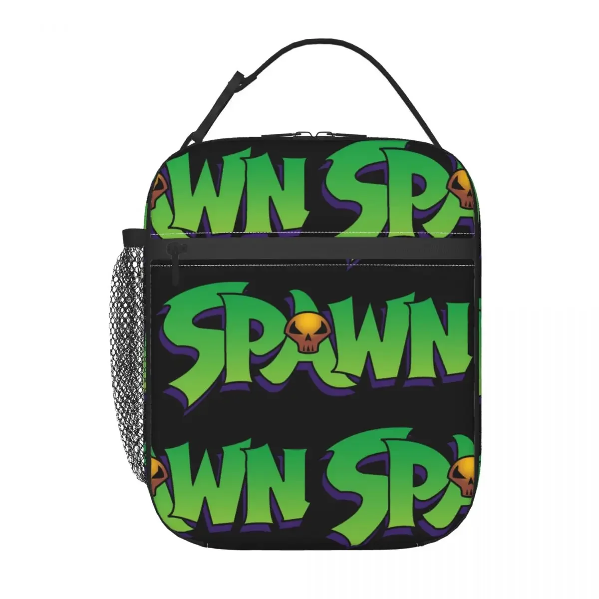 

Insulated Lunch Bag SPAWN Logo Lunch Box Tote Food Handbag