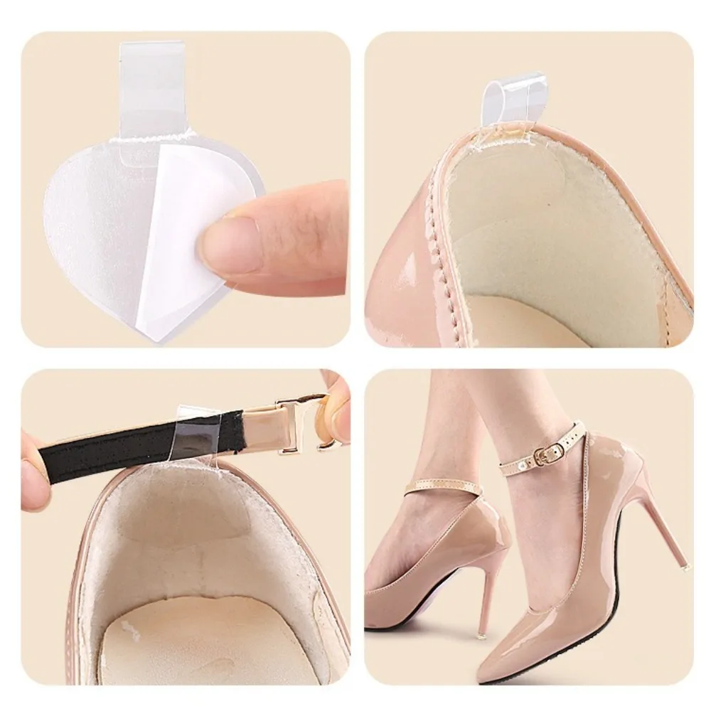 1 пара модных жемчужных туфель на высоком каблуке, регулируемый ремешок с пряжкой, ремешки на каблуке с защитой от падения, нескользящие женские шнурки