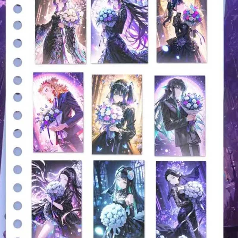 Demon slayer coleção caixa de reforço atacado deusa capítulo onda 1 guyuan wenchuang acrílico cor papel waifu brinquedo para adulto