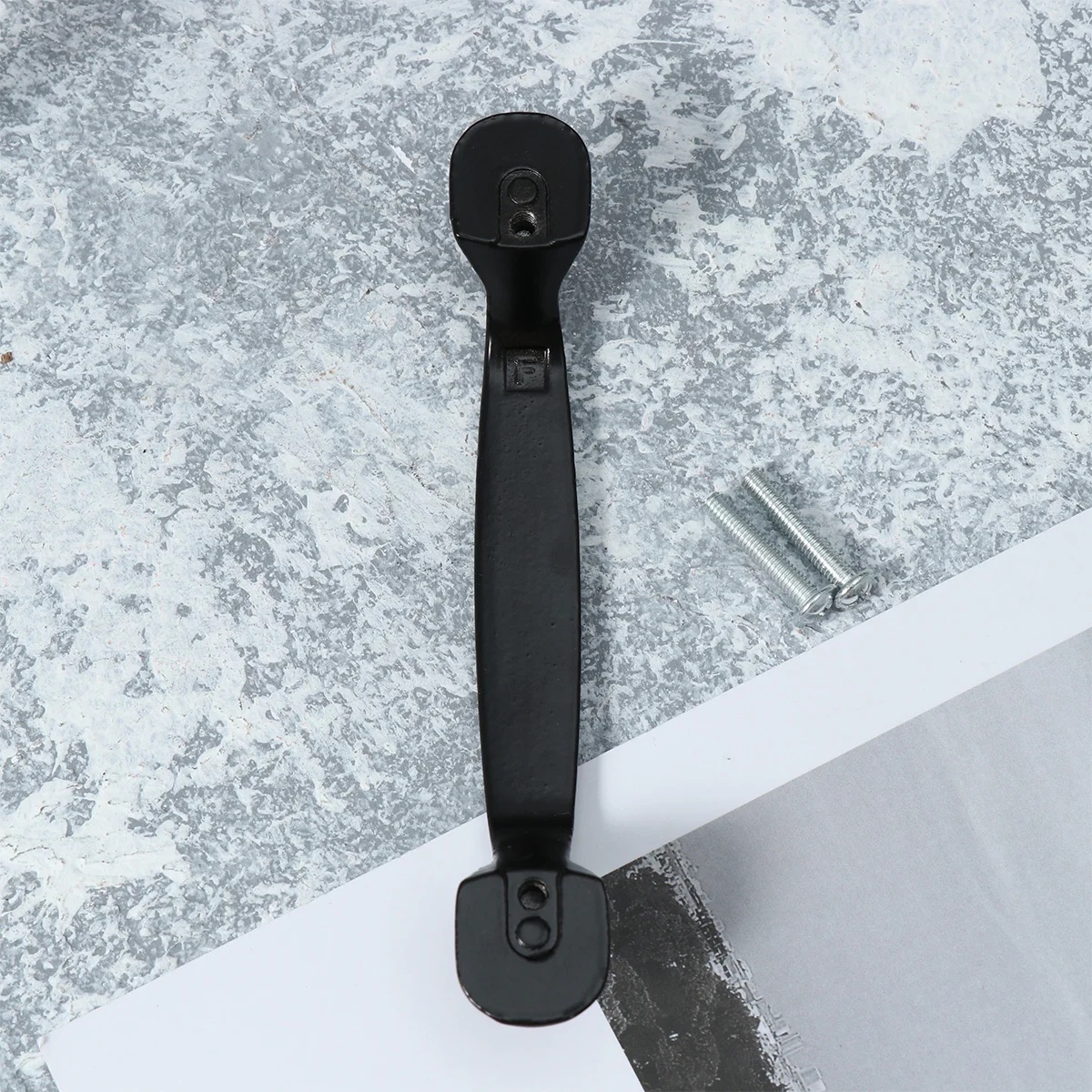 

4 pcs Oval Zinc Alloy Cabinet Drawer Pull Handle 96Mm Hole Distance Black For Kitchen Wardrobe Closet Shoe Cabinet