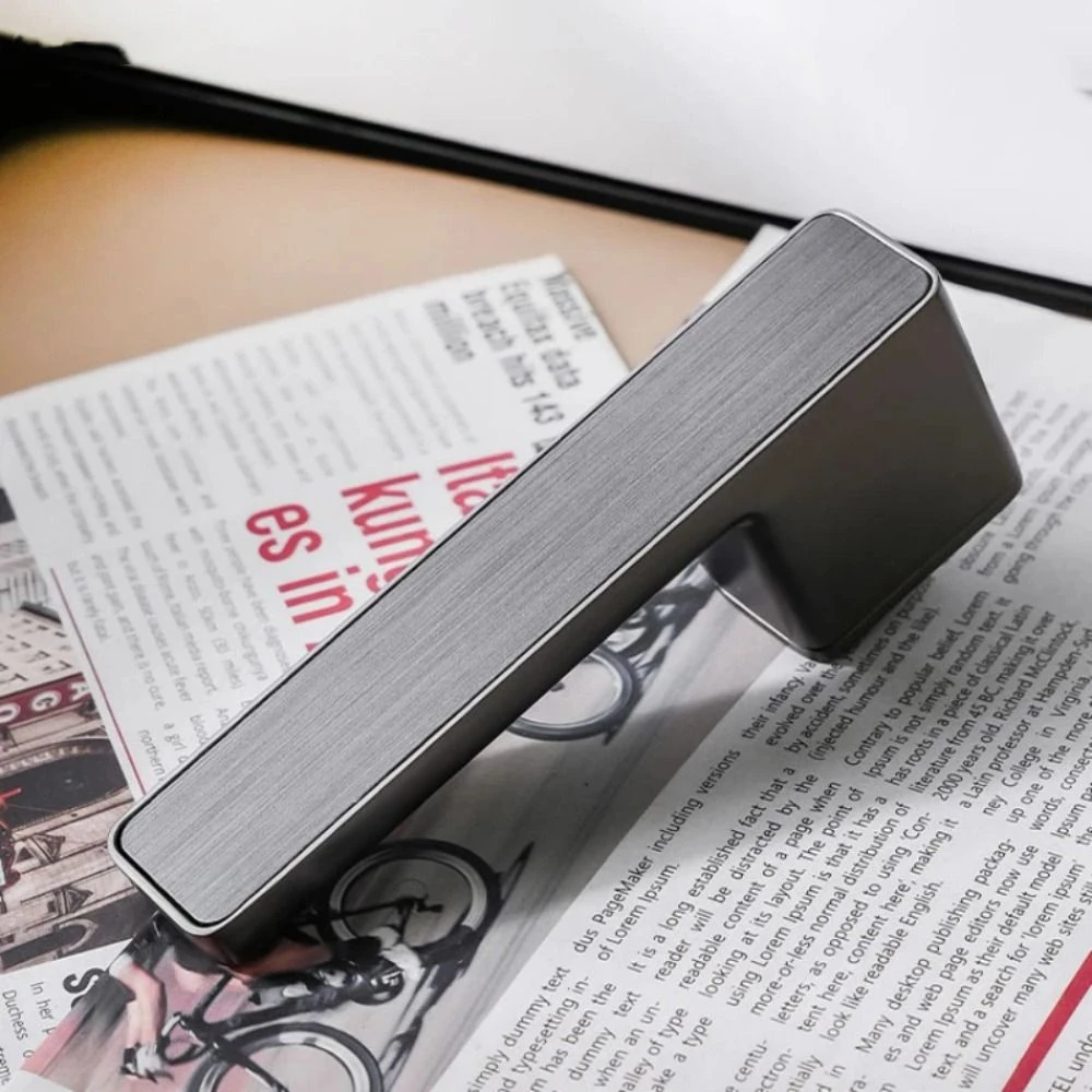 

Дверной замок из цинкового сплава, элегантный усовершенствованный набор бесшумных замков для внутренней двери, изысканный бесшумный экологический твердый дверной замок