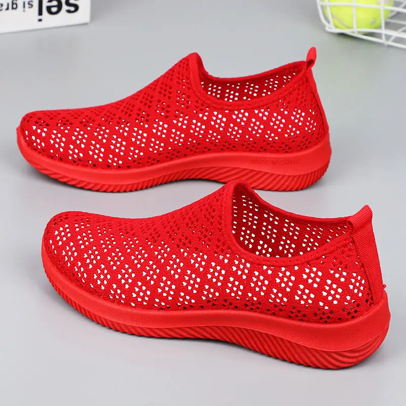 

Breathable Women Sneakers Lightweight Female Tennis Shoes Non-Slip Sneakers Outdoor Soft Vulcanized Shoes Casual Summer 2024