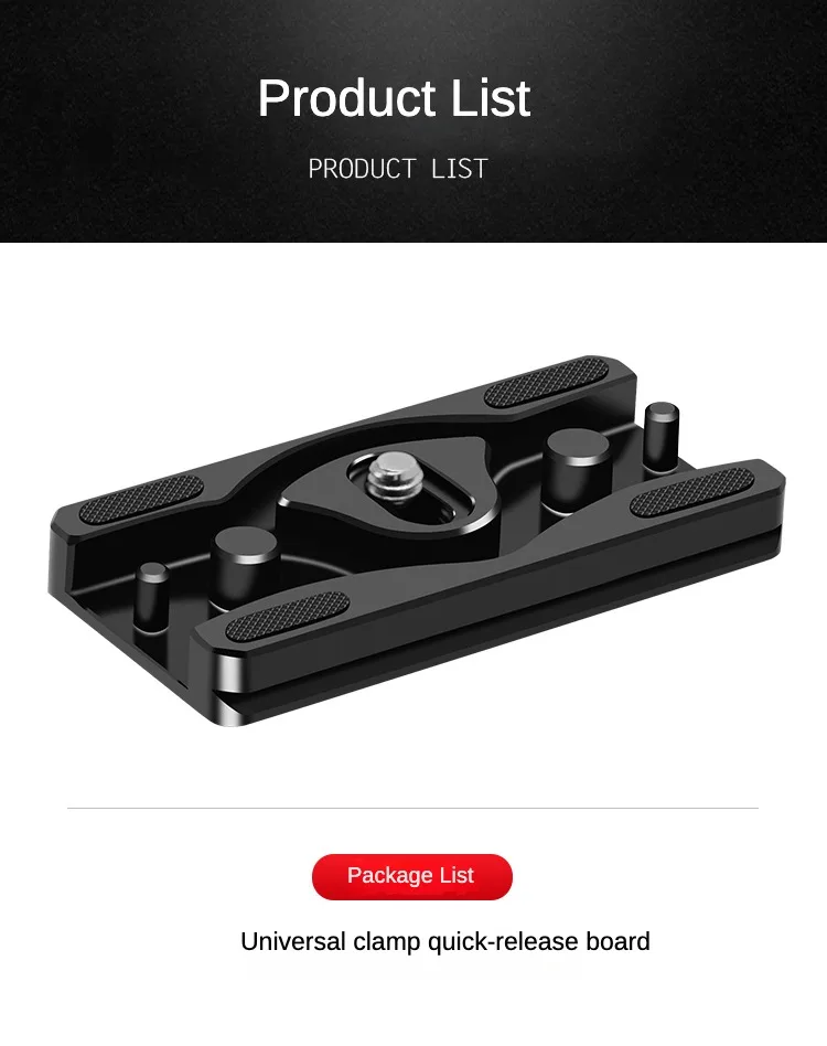 Für Block Arca Stativ Ein beins tativ Schnell wechsel platte für DSLR-Kamera Zubehör Kabel klemme Fixed Lock Port Protector Kabel wickler – Detail 11