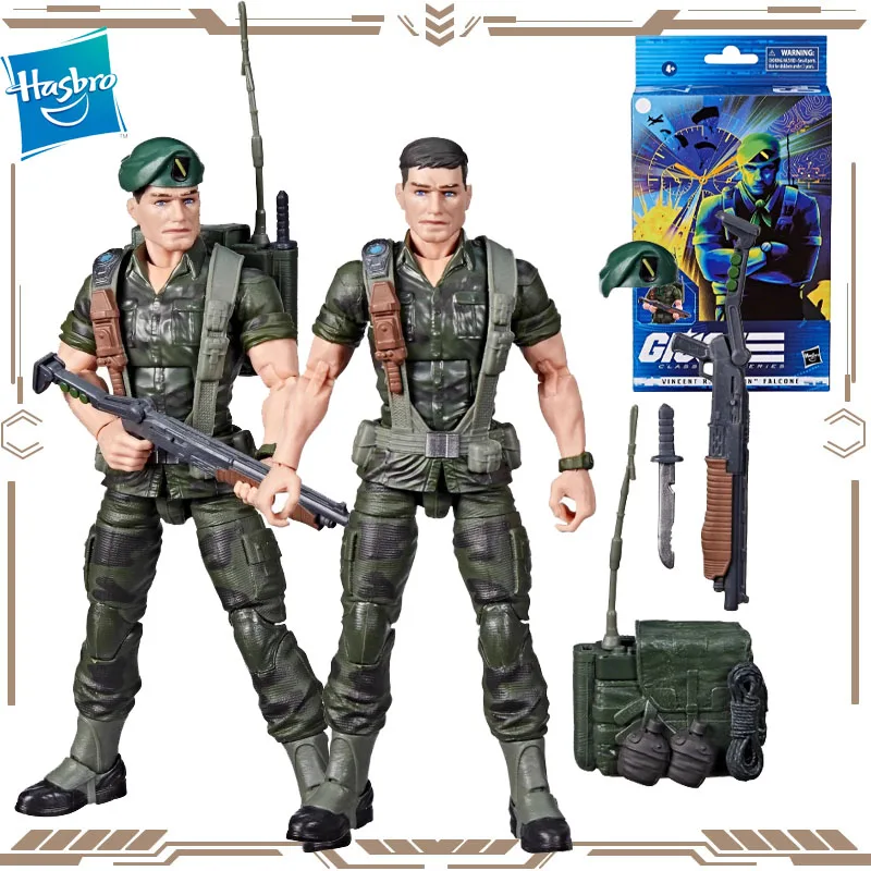 

Hasbro G.I.Joe Genuine Classified Series Falcon 6 Inches Action Figure Toys for Boys Girls Kids Gift Collectible Model Ornaments