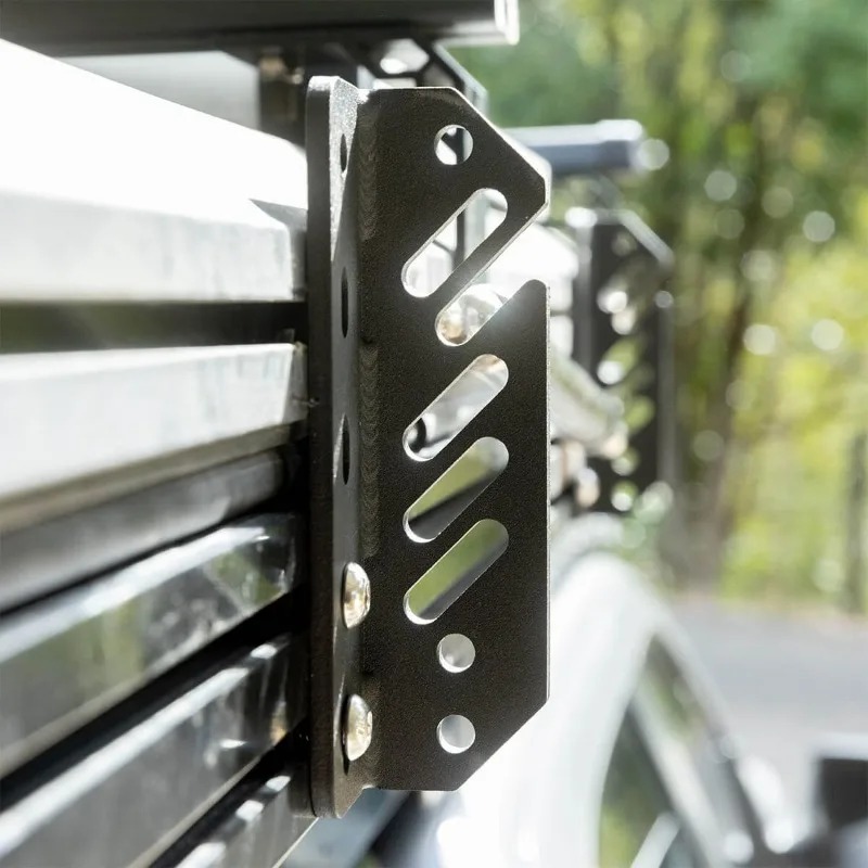

Car Side Tent w/ Heavy-Duty Quick-Release Brackets & Connectors - Durable, Easy Setup Camping Shelter